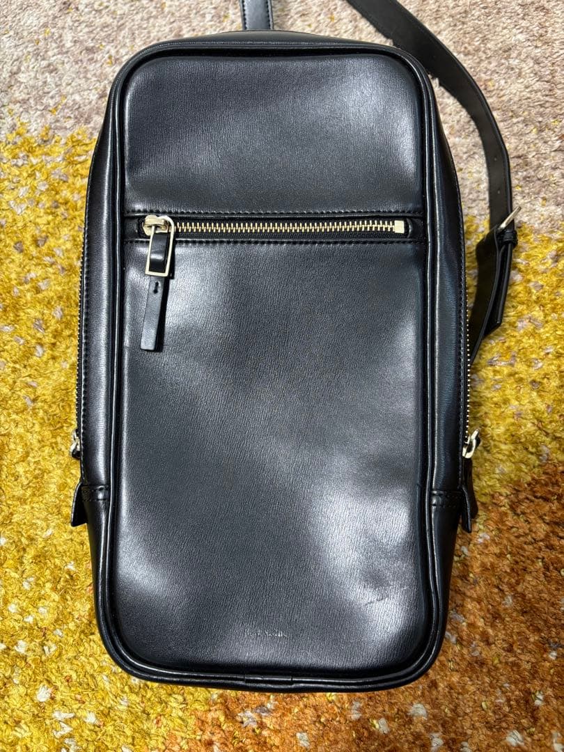 Paul Smith ポールスミス　ボディバッグ　レザー ブラック