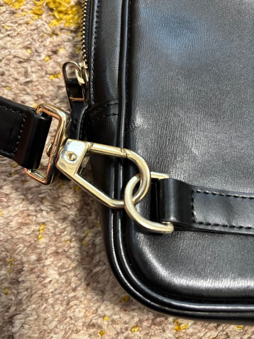 Paul Smith ポールスミス　ボディバッグ　レザー ブラック