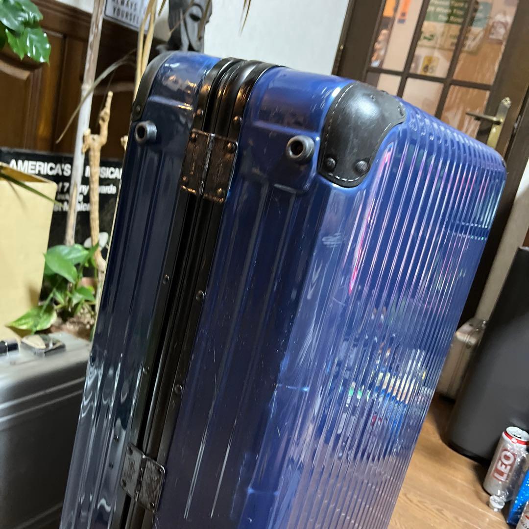 レア！鍵付き1994年製リモワRIMOWAプルタブトロリーサンバノヴァ西ドイツ製