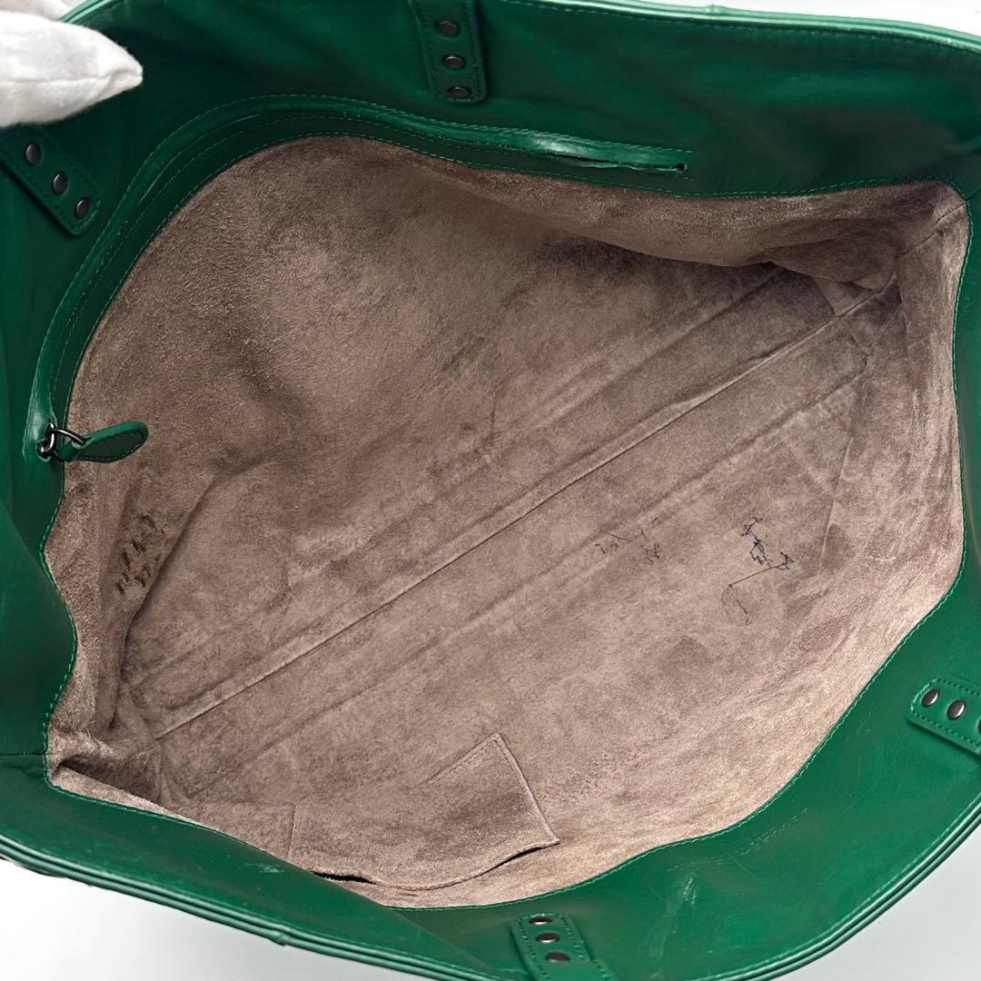 美品✨ボッテガ イントレチャート トートバッグ 大容量 A4◎ 肩掛け