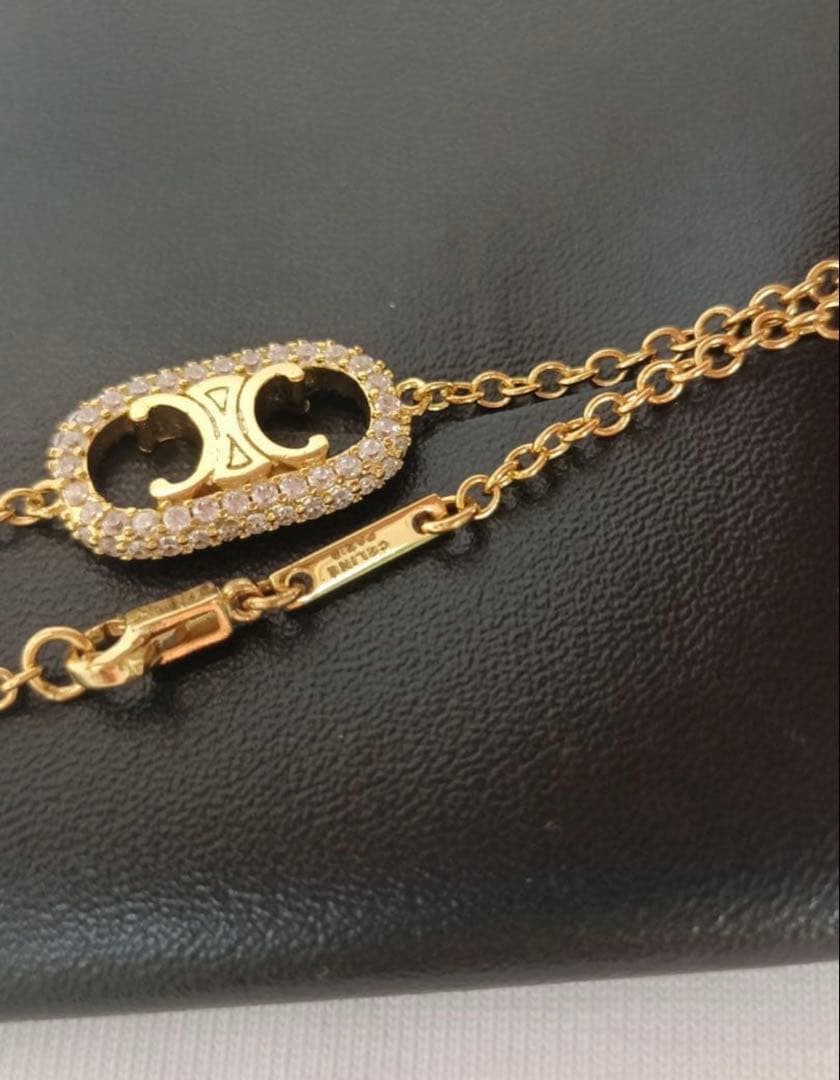 セリーヌ ブレスレット ゴールド