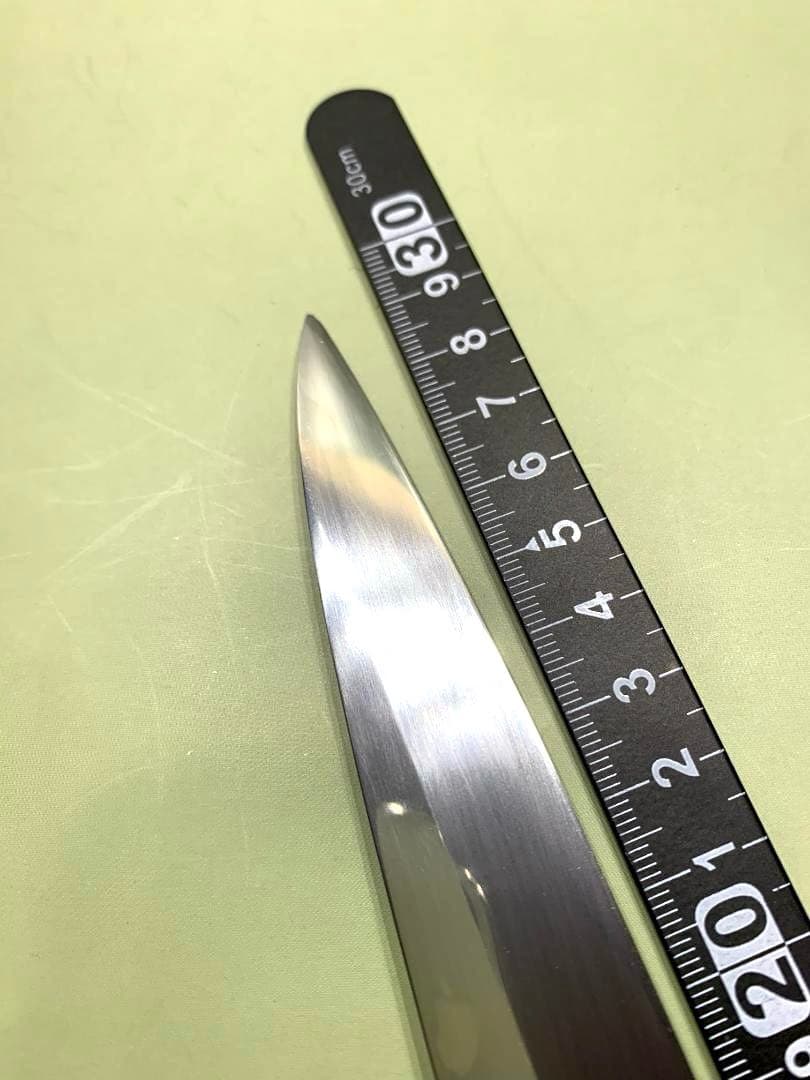 正本　　柳刃包丁　秀　刃渡り29.5cm