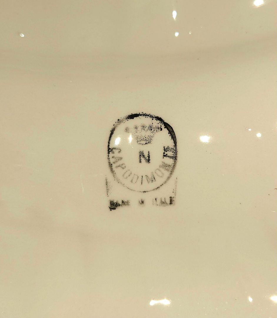 特大capodimonteカポディモンテ イタリア製 貴婦人 置物 フィギュリン