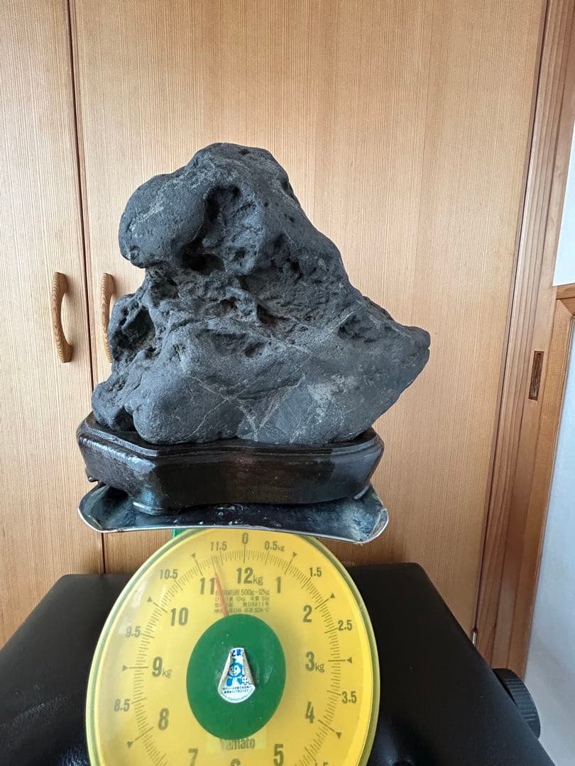 新潟県南魚沼市　水無川産　八海石　うぶ石　今後なかなか出て来ない一石です！