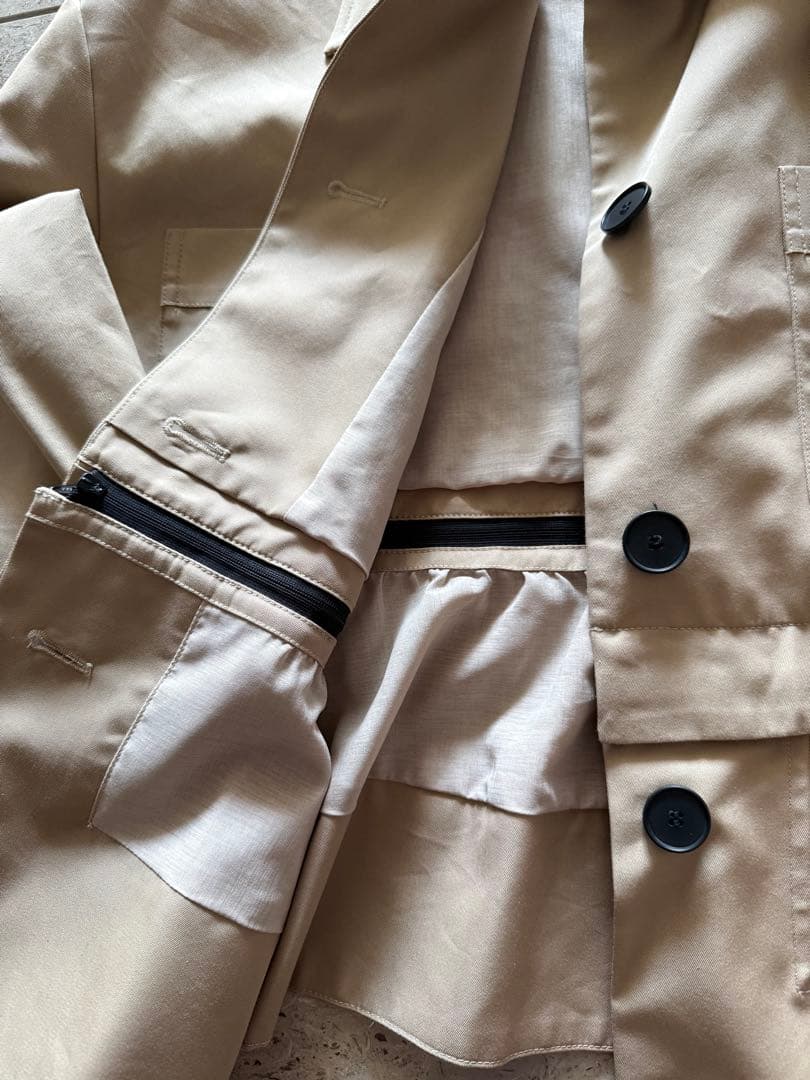 HYEON へヨン　トレンチ　2way trench coat