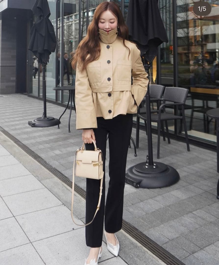 HYEON へヨン　トレンチ　2way trench coat