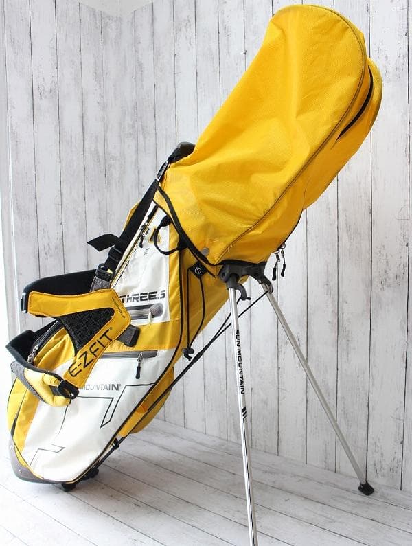 サンマウンテン スタンドバッグ キャディバッグ イエロー