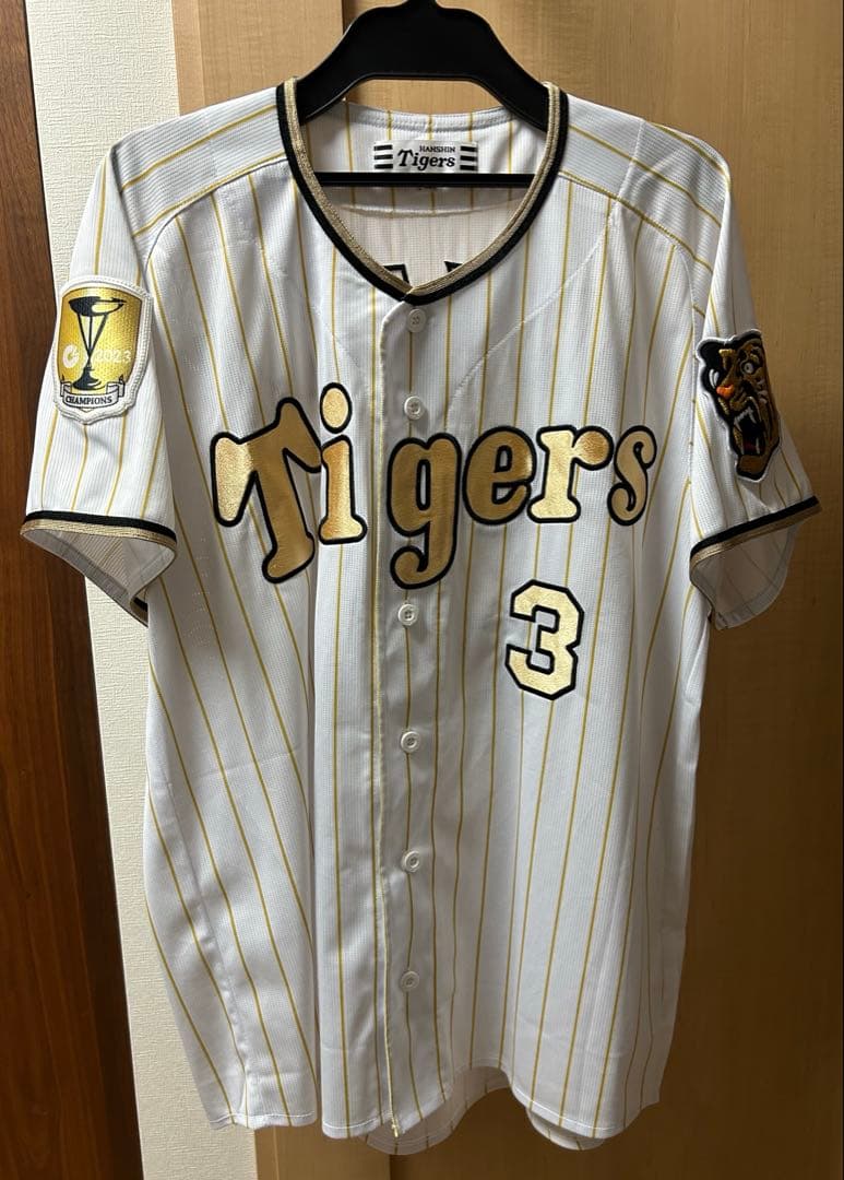 ✨美品✨阪神タイガース 大山選手チャンピオンユニフォーム L