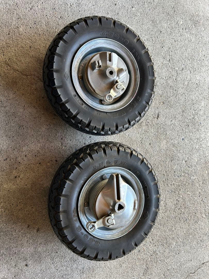 ヤマハ ポッケ ホイールセット