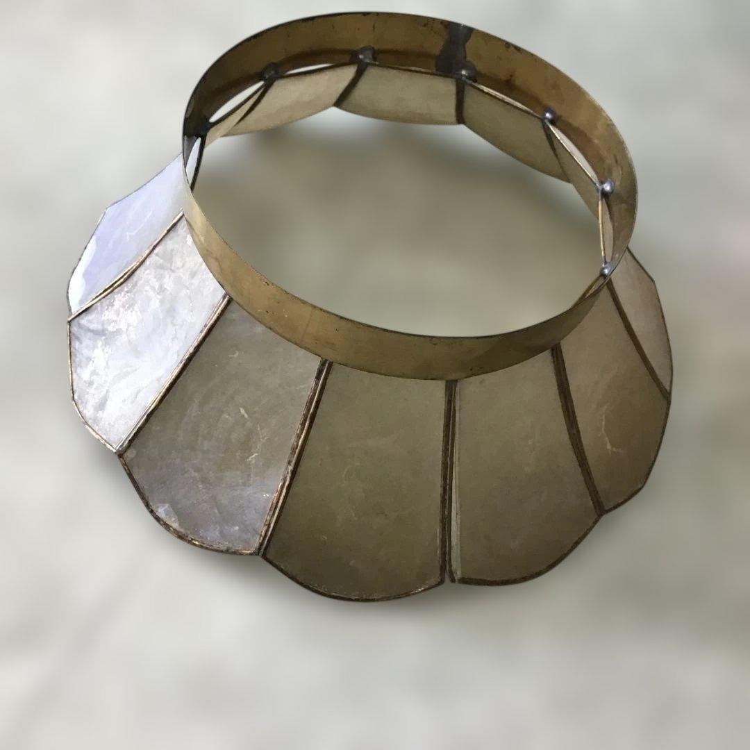 ペンダントライト　カスピ貝　シェル