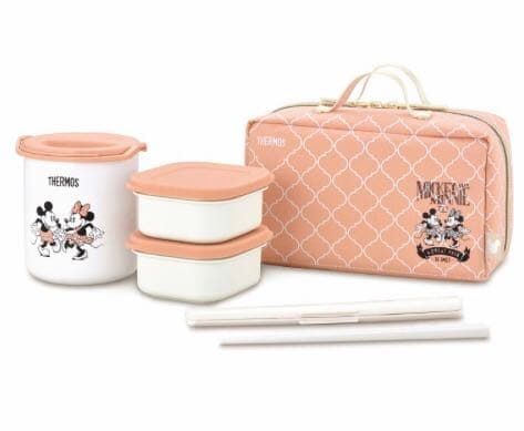 新品☆Disney ディズニー×サーモス ランチボックスセット ピンク