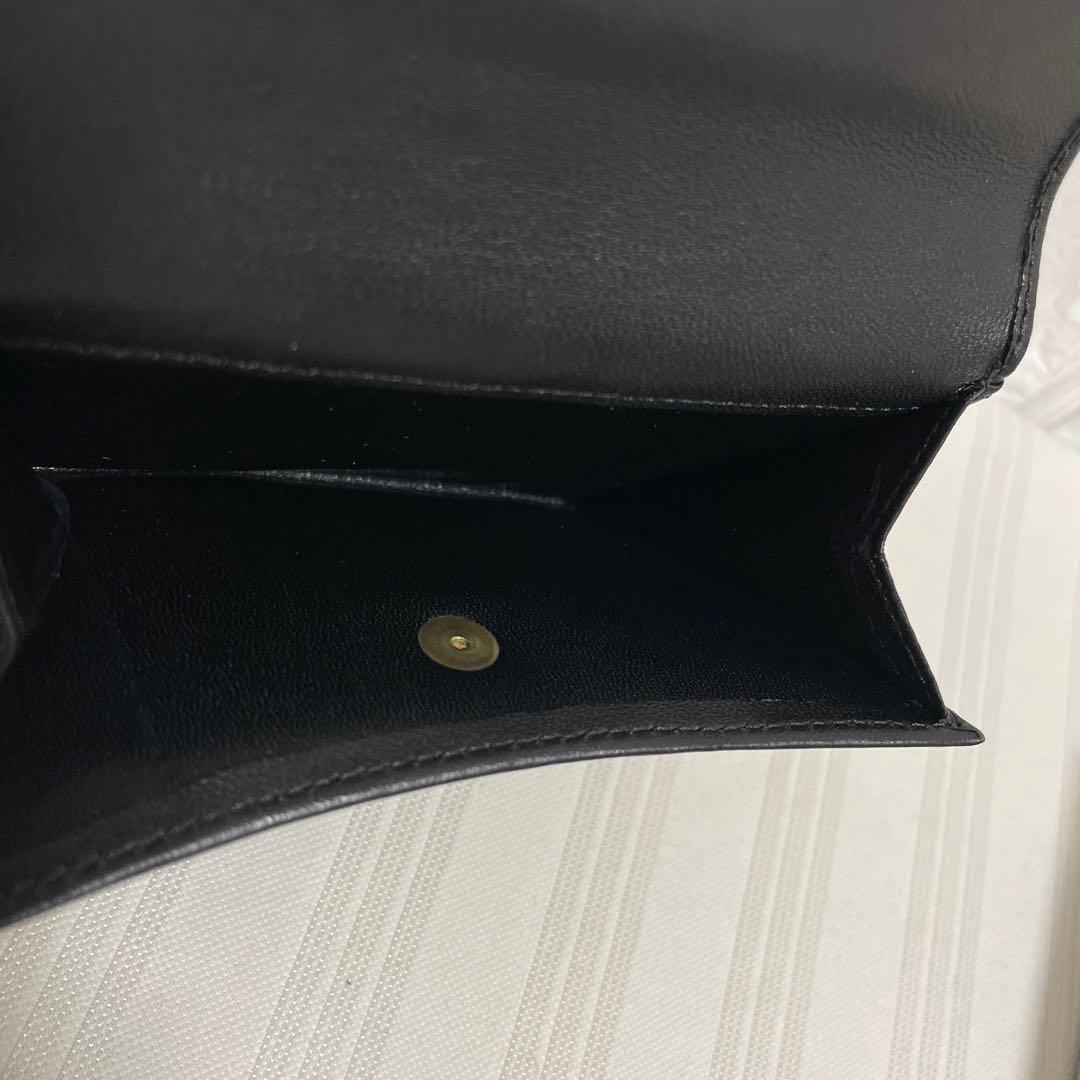 未使用品 Vivienne Westwood 折り財布 レザー ブラック オーブ