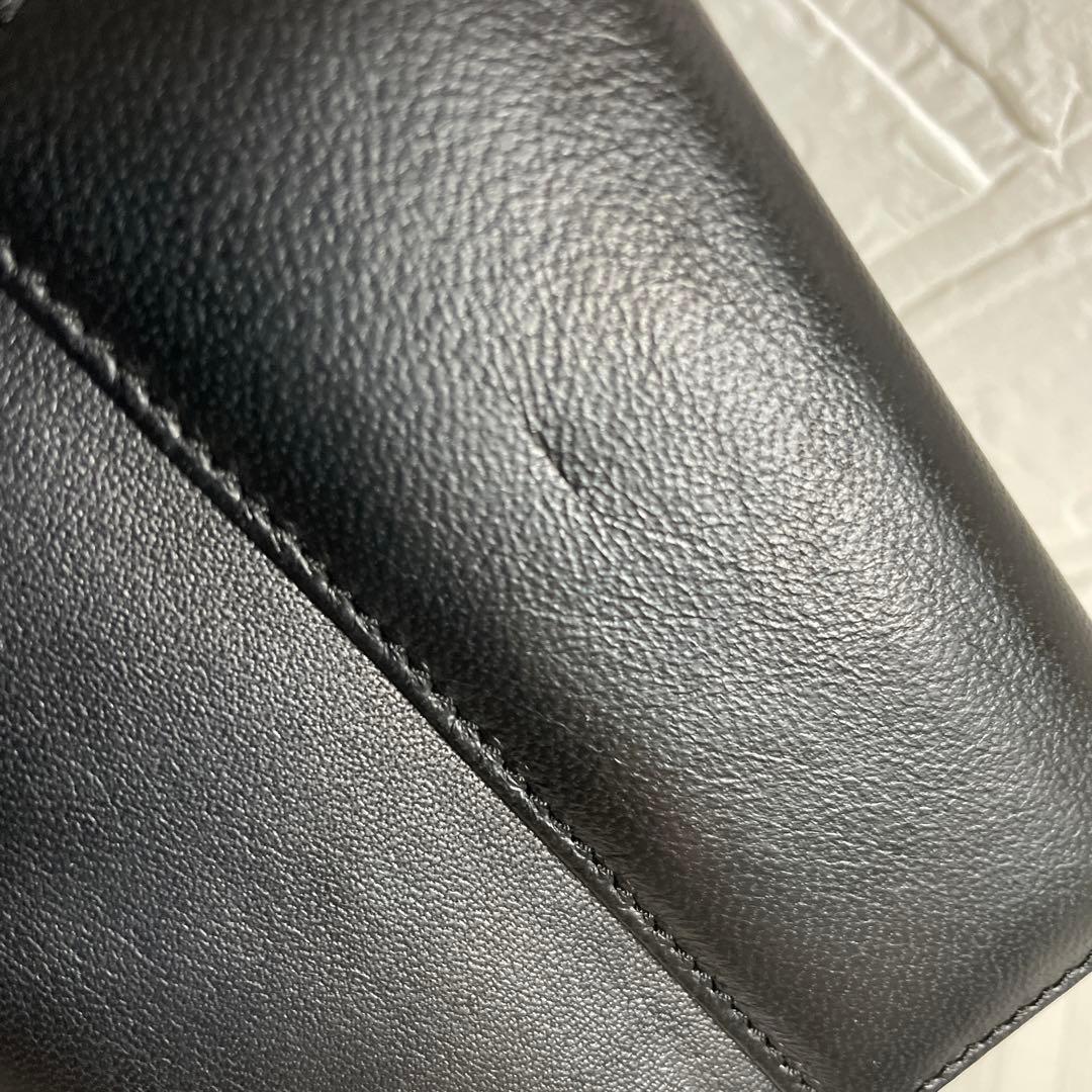 未使用品 Vivienne Westwood 折り財布 レザー ブラック オーブ