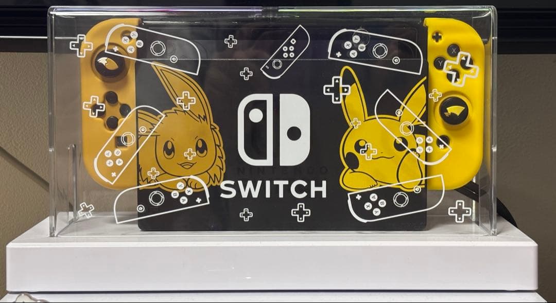 Switch 本体 ピカチュウ イーブイ ポケモン 動作確認 初期化済