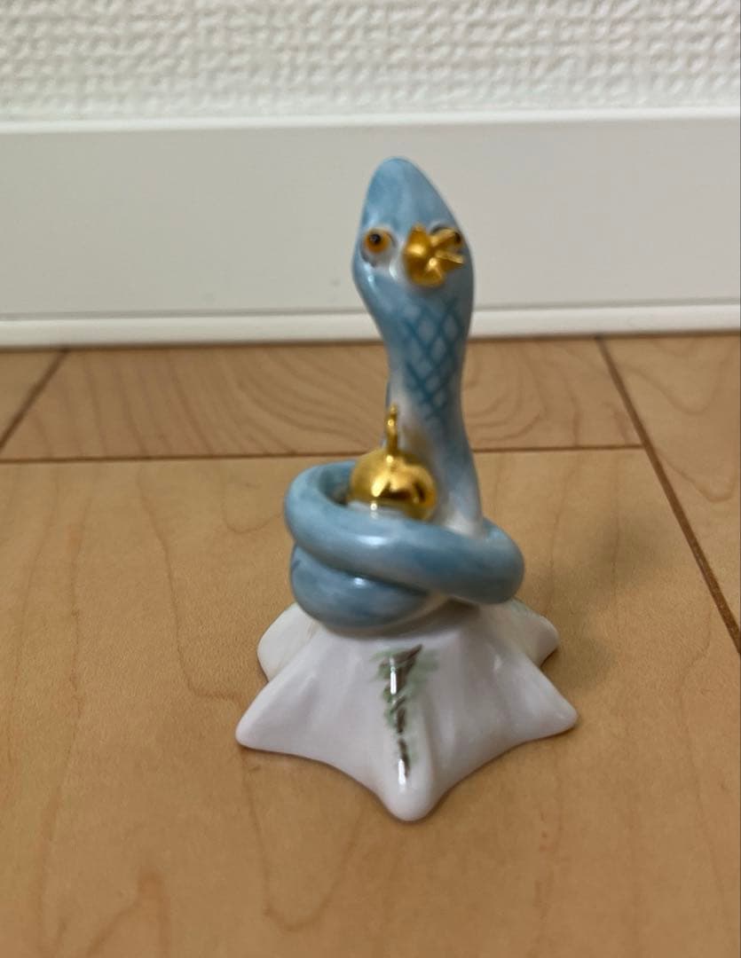 Meissen マイセン 干支シリーズ 巳　へびどし　蛇　フィギュリン