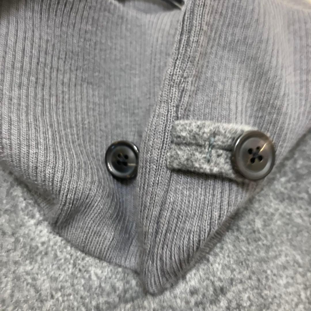 美品✨現行タグ ポールスミス Lサイズ ビッグロゴ ステンカラーコート ウール