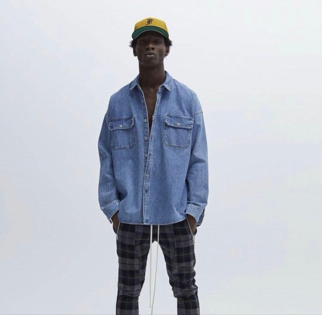 m*z様 Fear of God Oversized Denim Shirt Ｘ