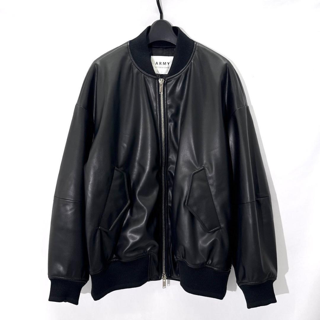 upper hights THE U-2 BIG PU フェイクレザージャケット