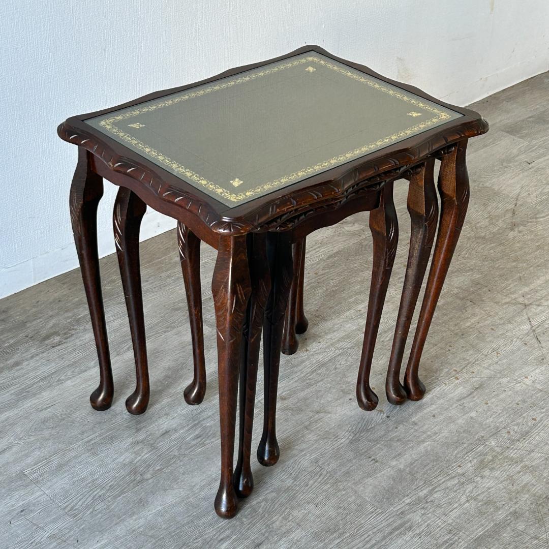 イギリス アンティーク家具 ネストテーブル 1940年頃 750A