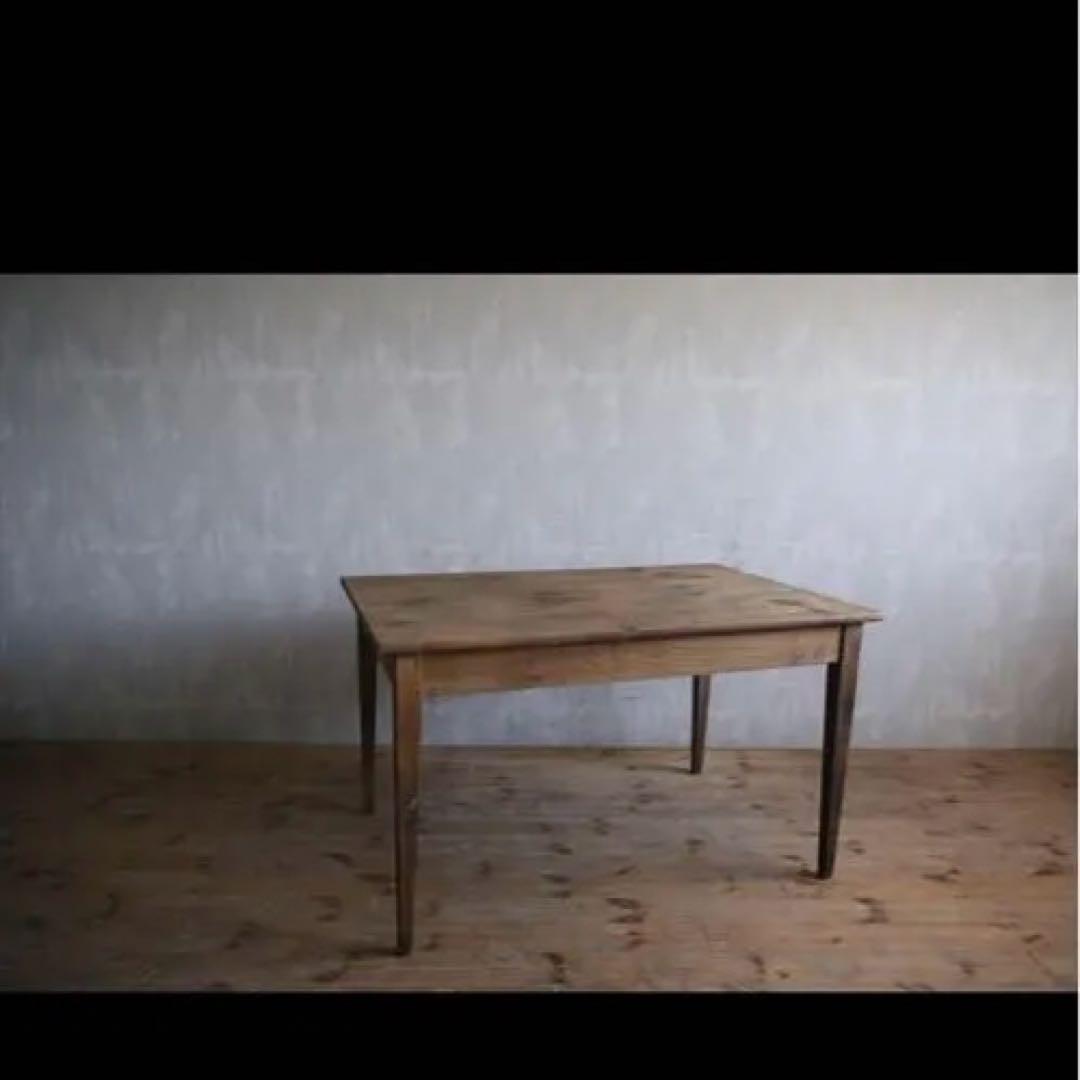 本日最終　アンティーク　ダイニングテーブル 引き出し付き