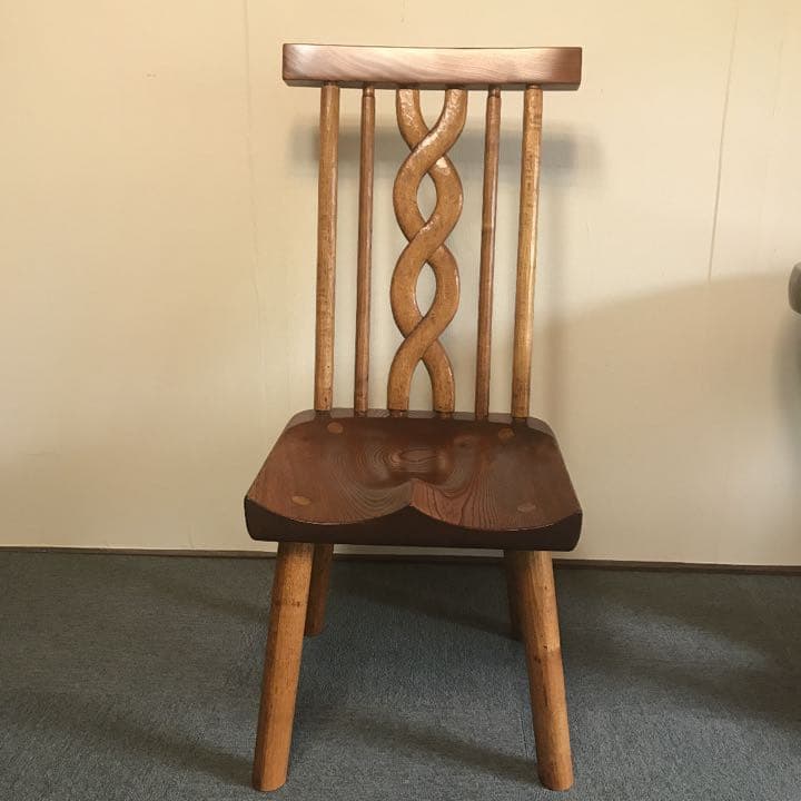 椅子①   手作り、漆仕上げ　家具職人