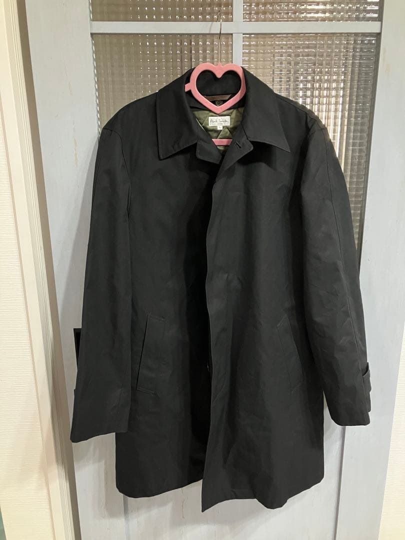 Paul Smith ブラック トレンチコート L ポールスミスコート