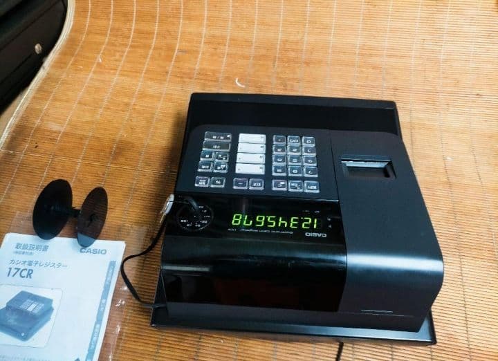 カシオレジスター　17CR　簡単便利特殊　送料込　688883