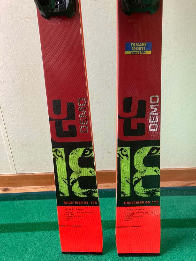 VOLKL RACETIGER GS175 DEMOフォルクル スキー板