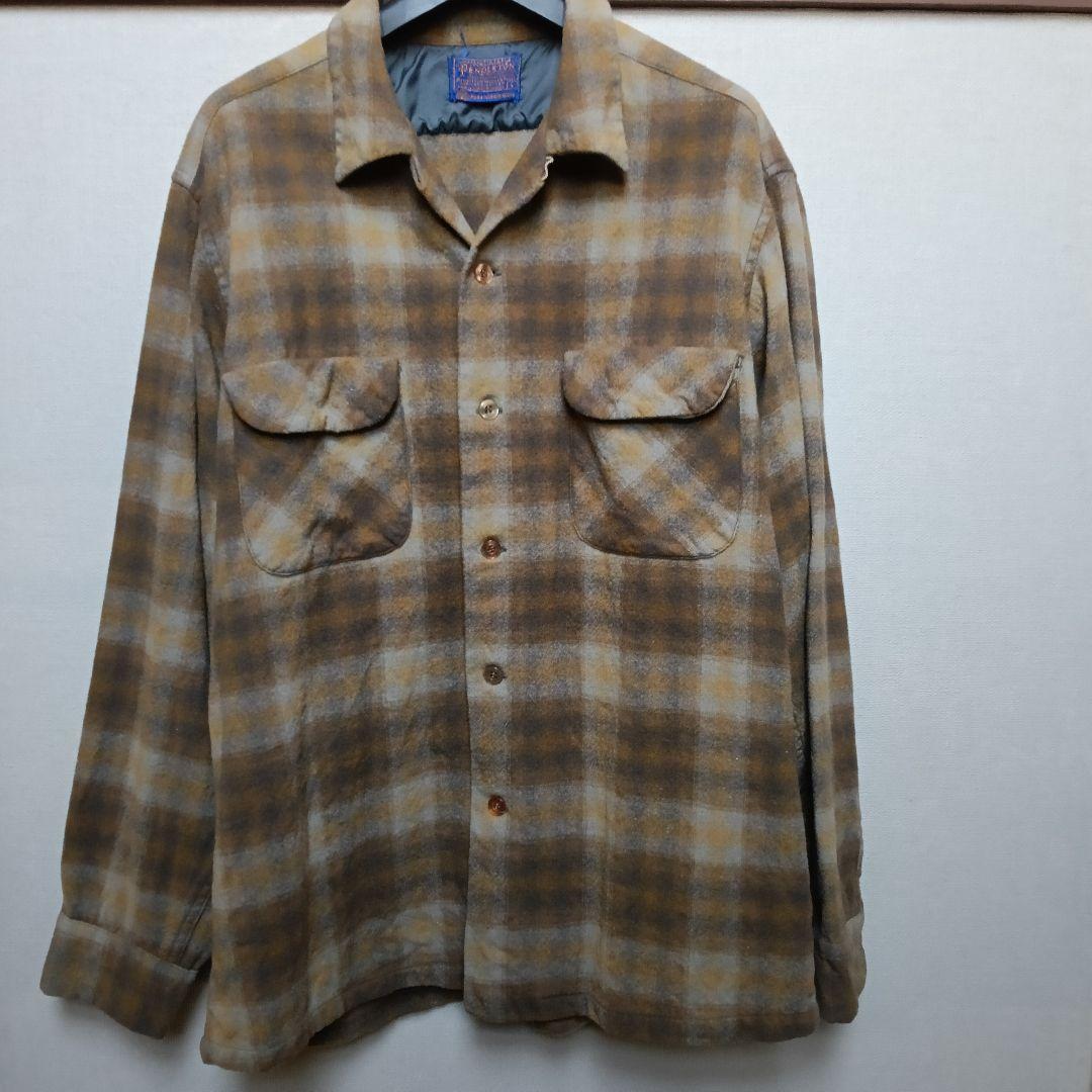 u*o様 60s Pendleton ペンドルトン ピュアウール 長袖シャツ L