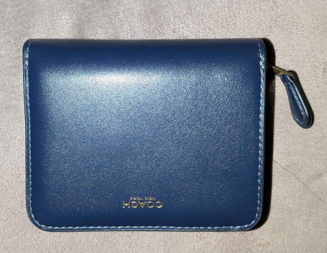 【COACH　新品】 ニューヨーク ビルフォールド ウォレット！折り財布