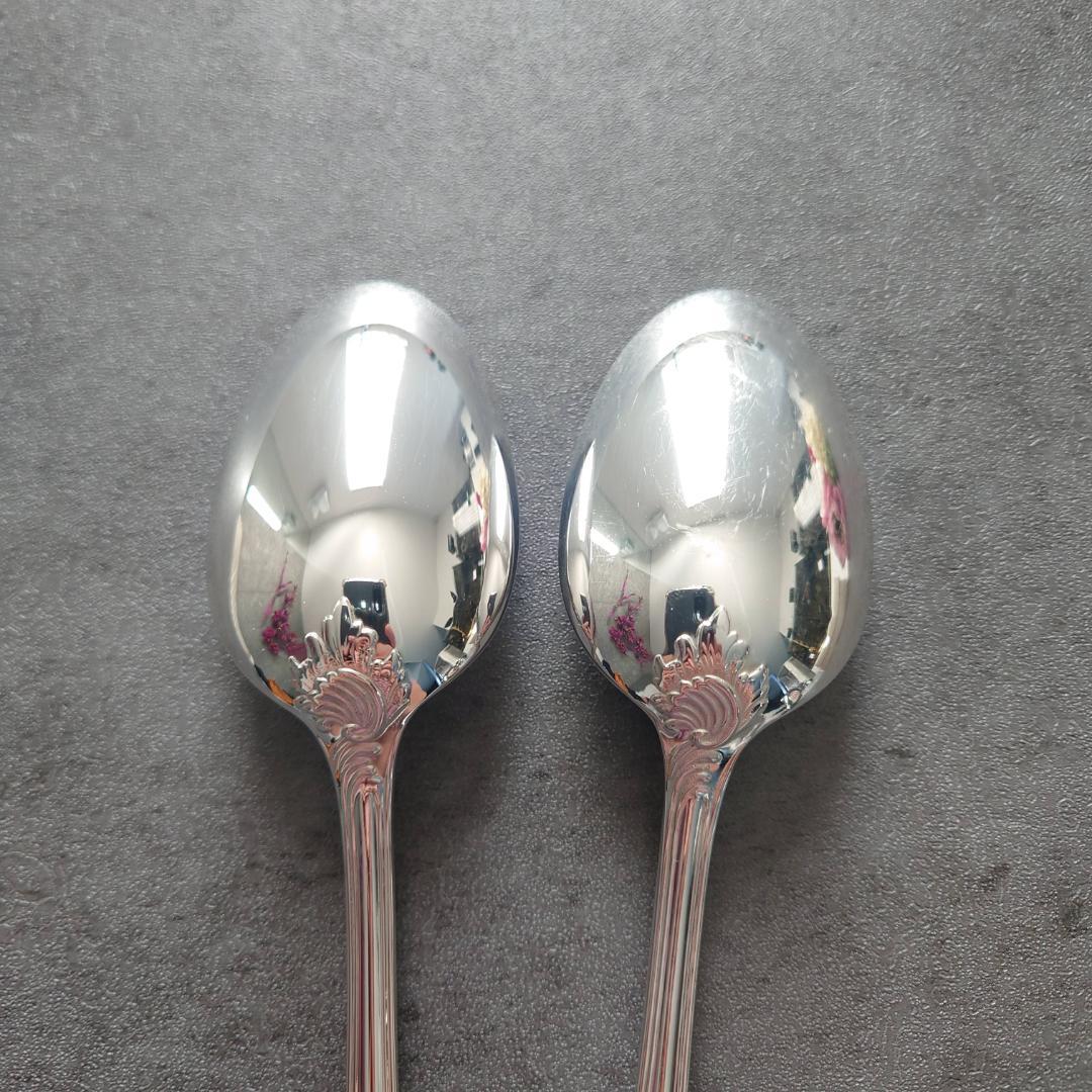 希少 美品 クリストフル マルリー デザートスプーン 2点