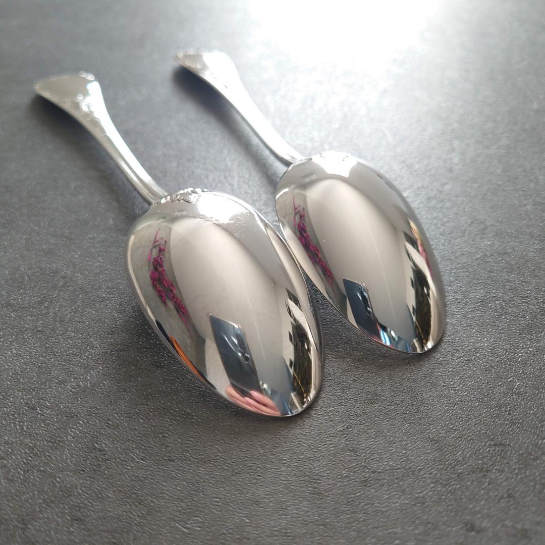 希少 美品 クリストフル マルリー デザートスプーン 2点