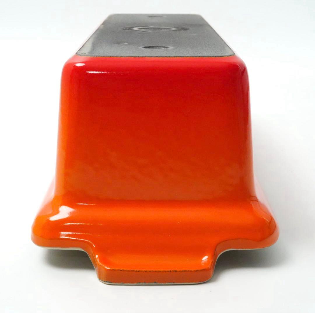 【美品】LE CREUSET　テリーヌ型 オレンジ　28cm