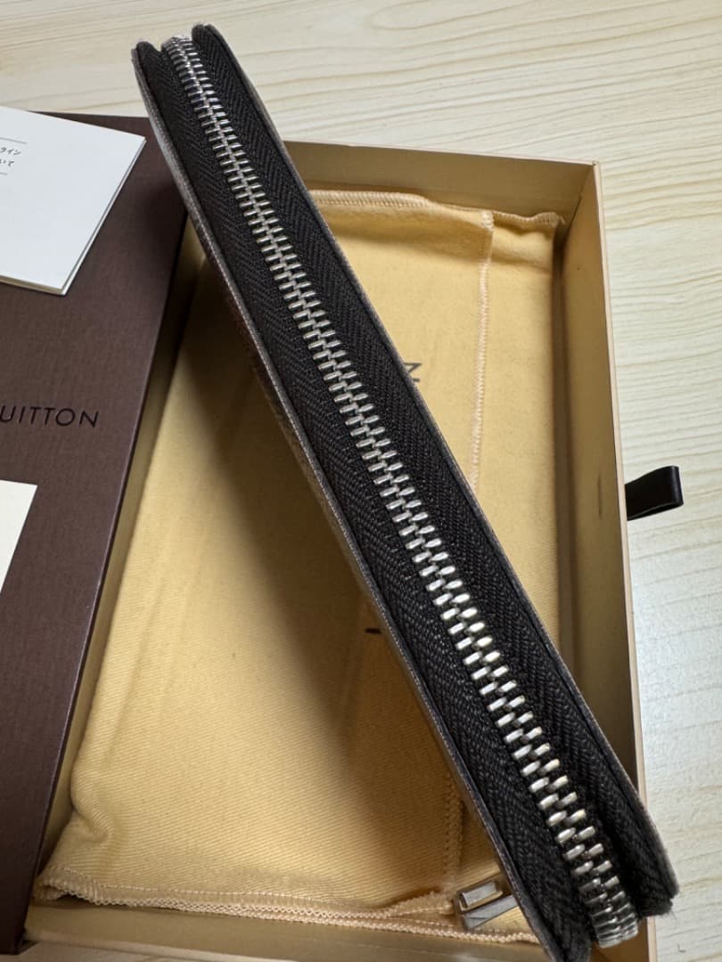 ルイヴィトン　ダミエ ジッピーウォレット ヴェルティカル N61207