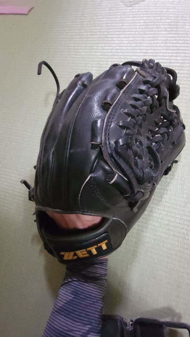 野球　公式グローブ　ZETT　プロステータス