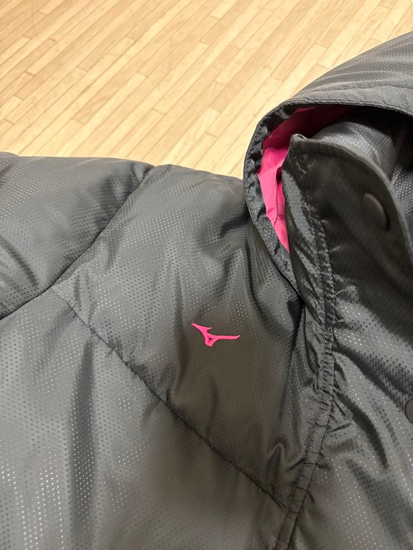 MIZUNO（ミズノ）レディース ロング丈ダウンコート（ベンチコート)L