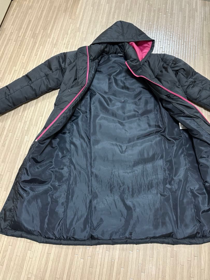 MIZUNO（ミズノ）レディース ロング丈ダウンコート（ベンチコート)L