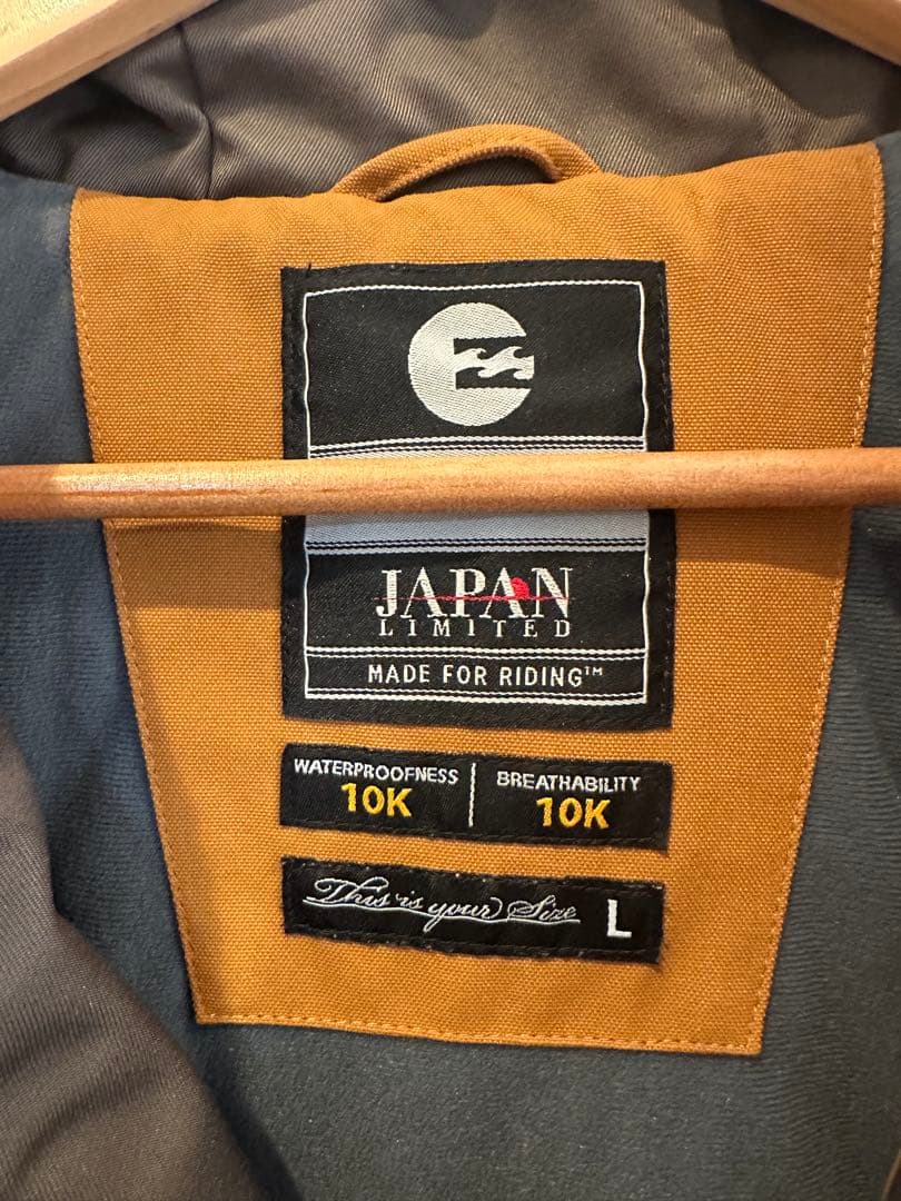BILLABONGJAPANLIMITEDスノーボードジャケットL