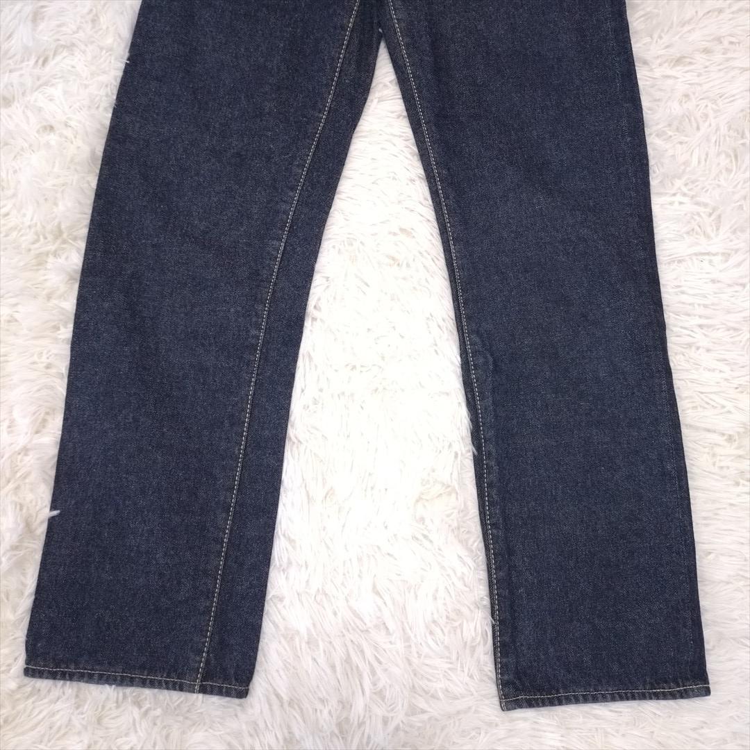 【美品】EVISU 刺繡入り デニムパンツ ジーンズ M ストレート k25