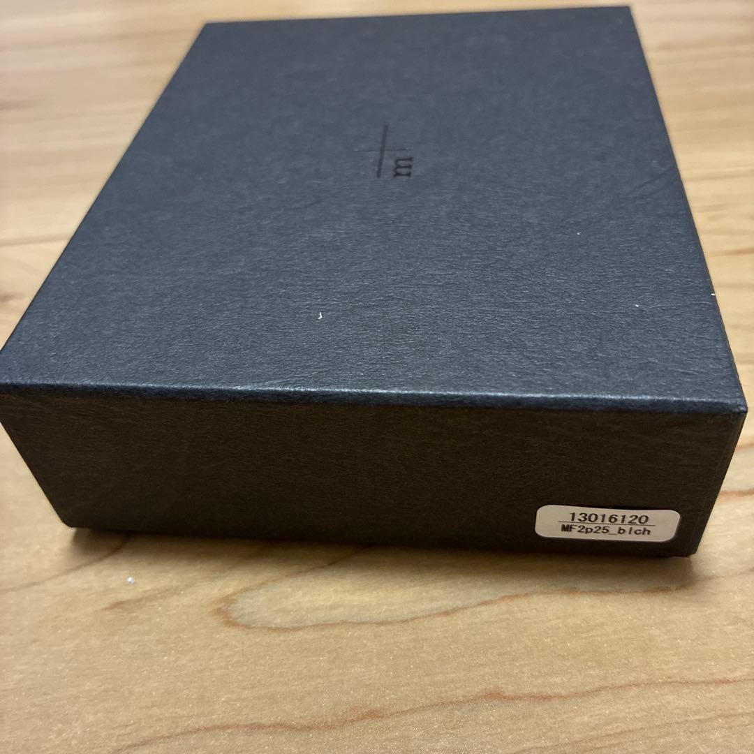 エムピウ m+ millefoglieⅡ ミッレフォッリエ 財布 ブルー