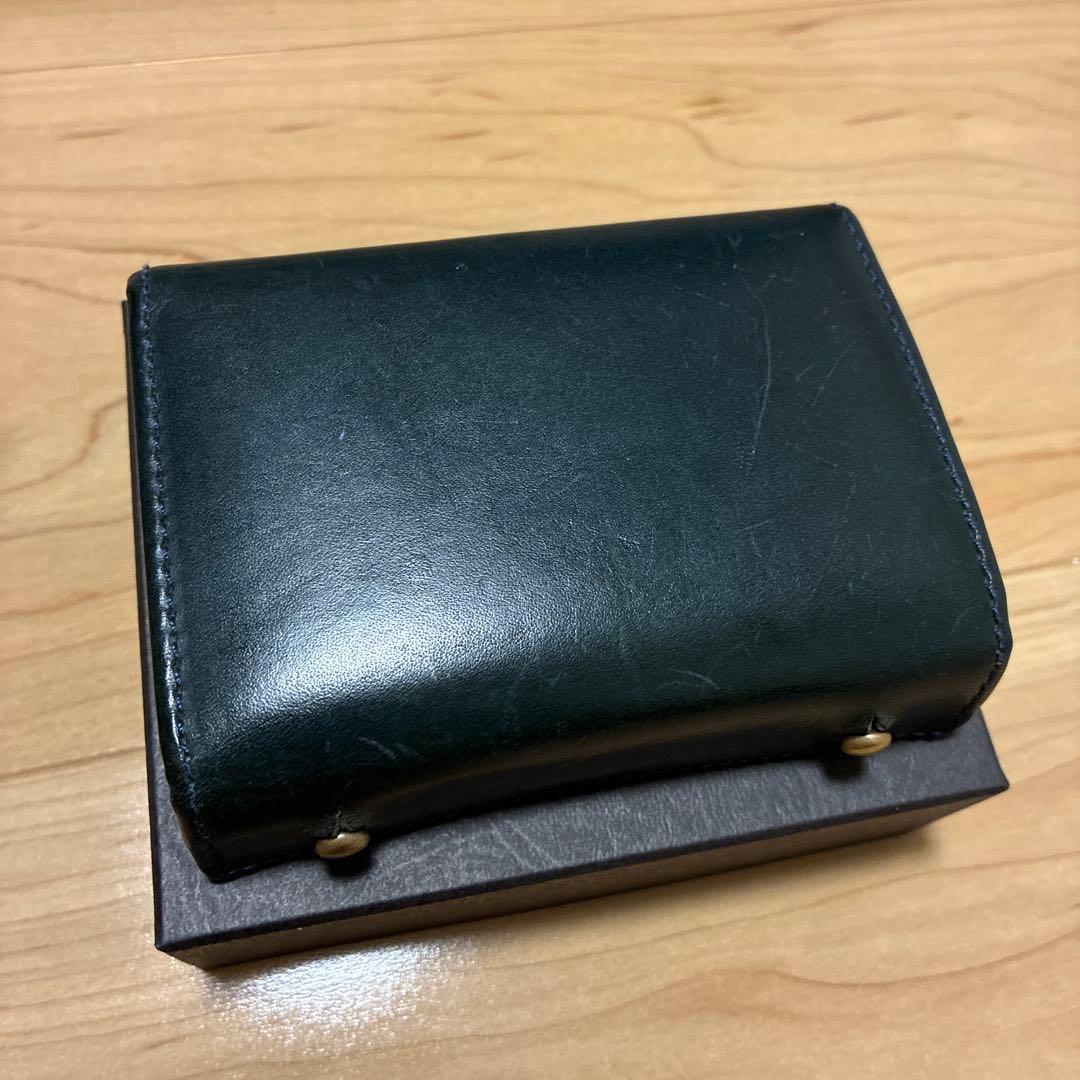 エムピウ m+ millefoglieⅡ ミッレフォッリエ 財布 ブルー