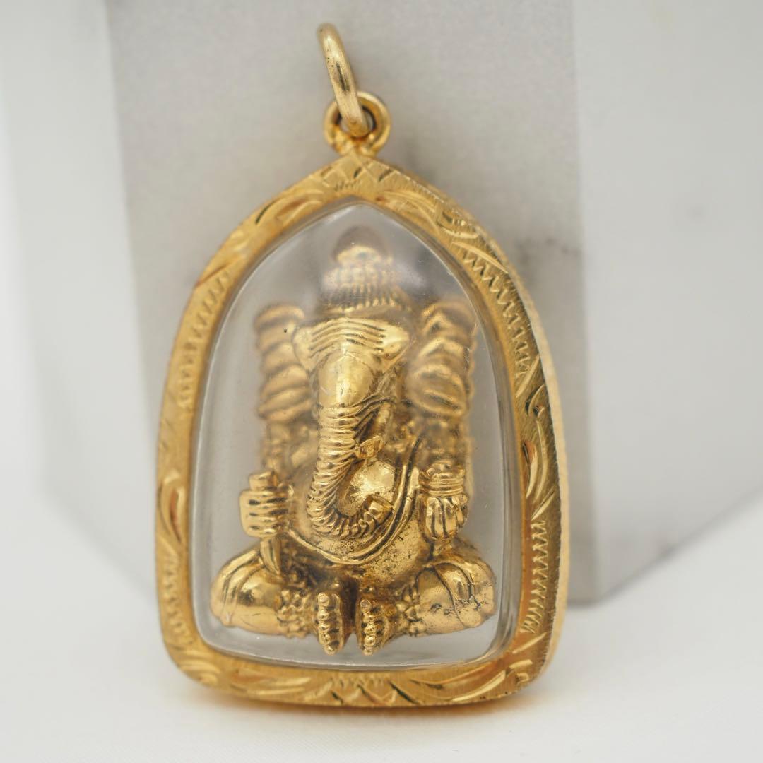 タイで入手　ガネーシャのペンダントトップ