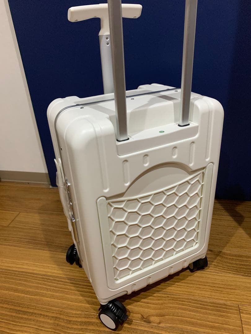 【NORICCO】子供用キャリーケース 機内持ち込み ホワイト 子供乗せ