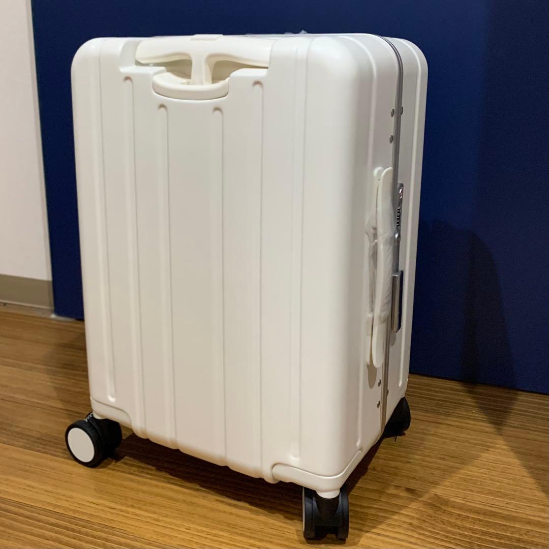 【NORICCO】子供用キャリーケース 機内持ち込み ホワイト 子供乗せ