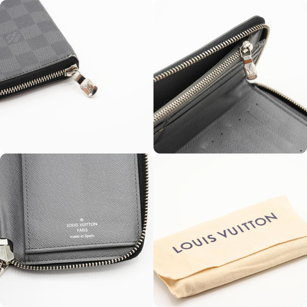 ルイヴィトン ダミエ ジッピーヴェルティカル N60347 限定品 長財布