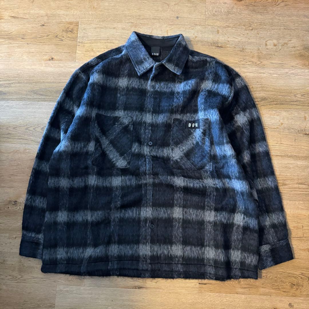 【BAGARCH】MOHAIR CHECK JKT