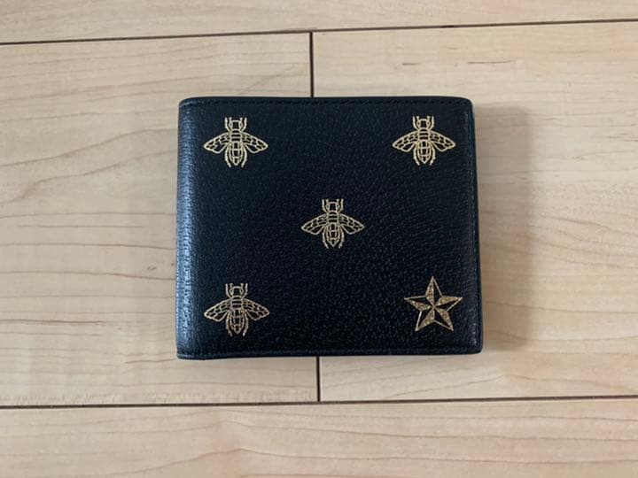 GUCCI ビー&スター 二つ折り財布