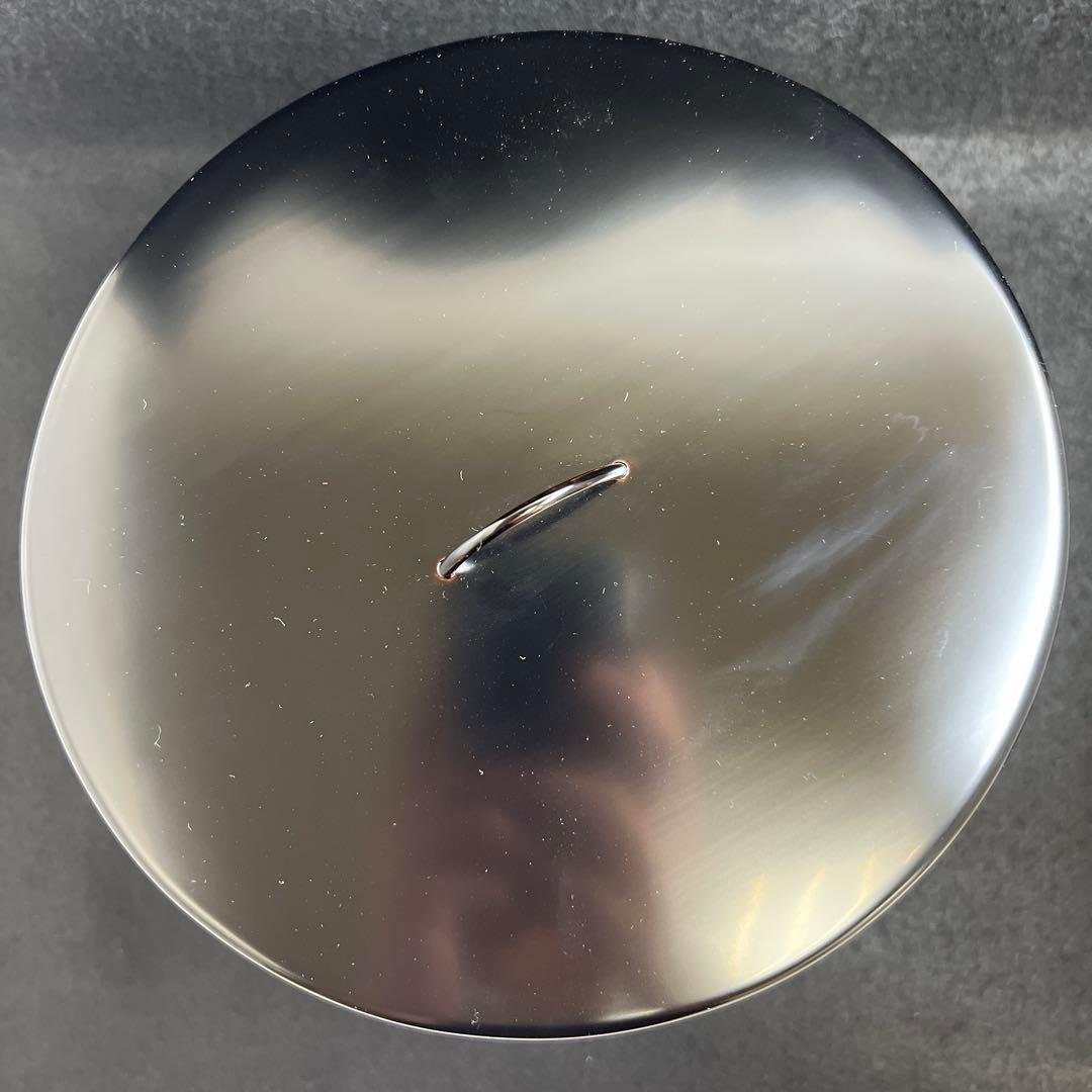 中国清時代　新渡青花雲龍図　水指　木箱付直径20㎝　トサエ東な7-1011☆2F