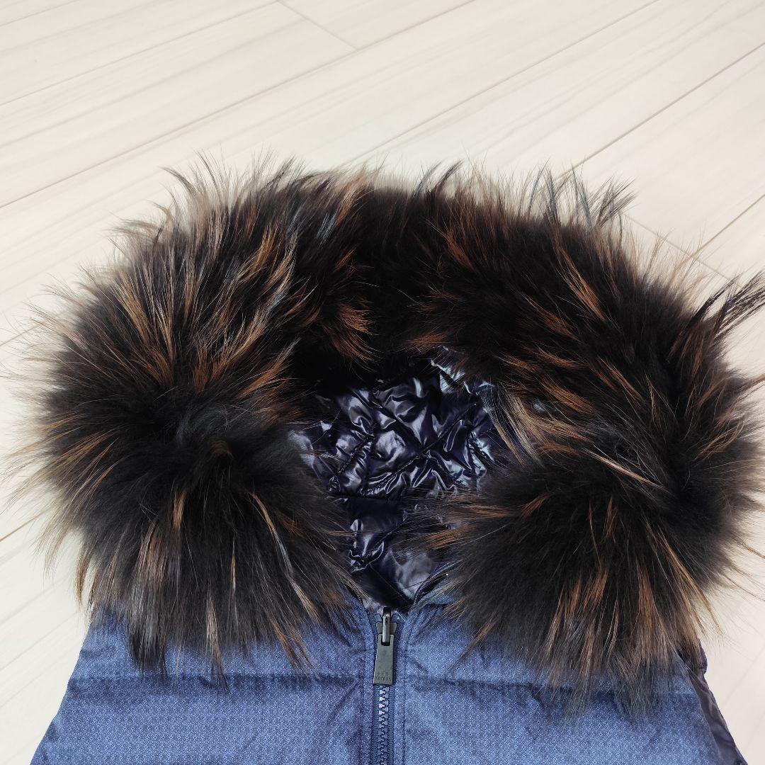 た*う様 美品 TATRAS ファー付リバーシブル キルティング ダウンベスト