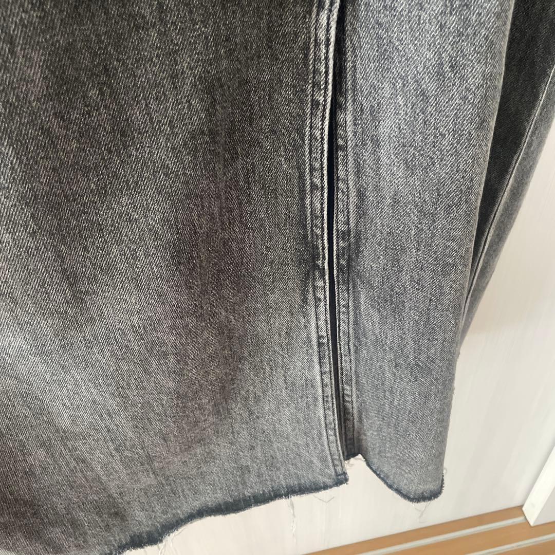 DOUDOU 裾フリンジジャンスカ